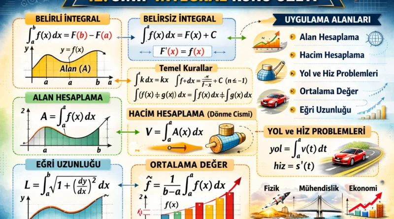 Belirsiz İntegral Konu Anlatımı