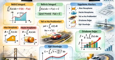 Belirli İntegral ve Uygulama Alanları