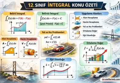 Belirli İntegral ve Uygulama Alanları